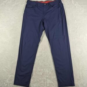 Redvanly Pull-On Trouser Pants Men's XL Blue 31" Inseam Active Golf Comfort
